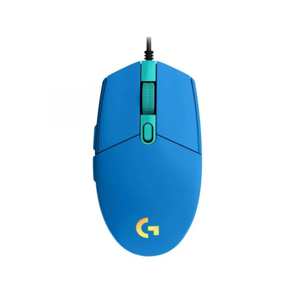 Logitech G102 gamer egér (910-005801) Kék