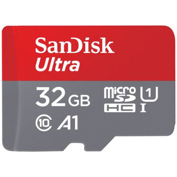 SanDisk MicroSDHC Ultra 32GB C10/A1/UHS-I Memóriakártya (186503)