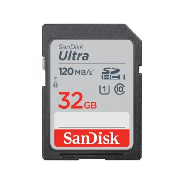 SanDisk SDHC Ultra 32GB C10/UHS-I Memóriakártya (186496)