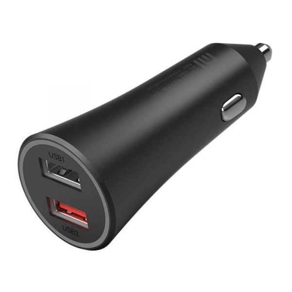XIAOMI Mi 37W Dual-Port Car Charger - autós gyorstöltő (GDS4147GL)