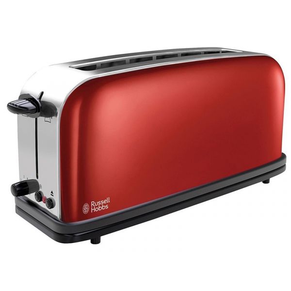 Russell Hobbs 21391-56 Colours Plus+ piros hosszúszeletes kenyérpirító