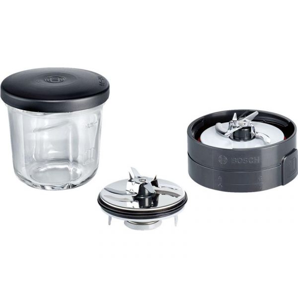 Bosch MUZ45XCG1 3in1 többfunkciós daráló fedeles edénnyel MUM4, MUM5, és MUM Serie2 robotgépekhez