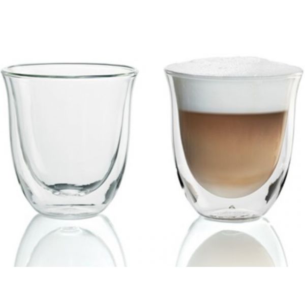 DeLonghi DLCS311 Cappuccino Duplafalú Hőálló Pohárszett 270 ml 2 db