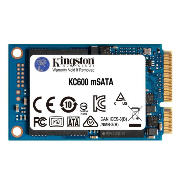 KINGSTON KC600 mSATA SSD, 256GB (SKC600MS/256G)