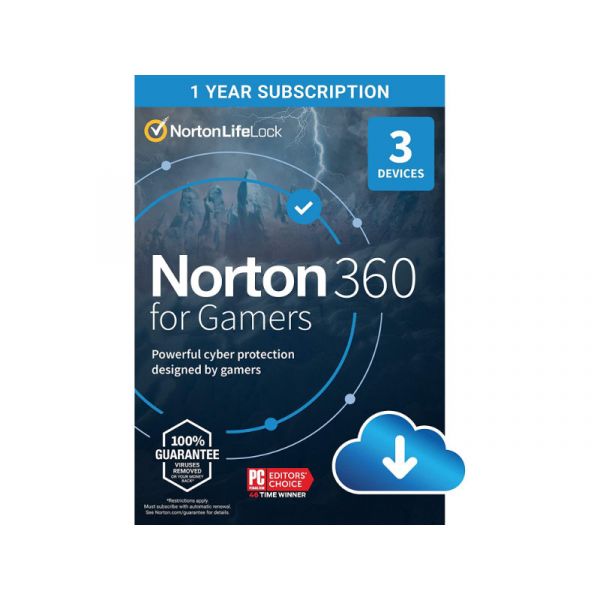 Norton 360 For Gamers 50GB HU 1 Felhasználó 3 Eszköz 1 Év (Dobozos)