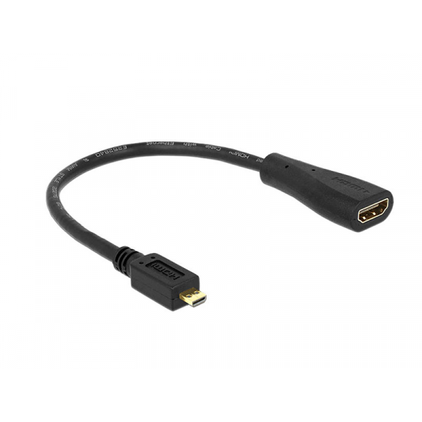 DELOCK kábel HDMI-micro-HDMI