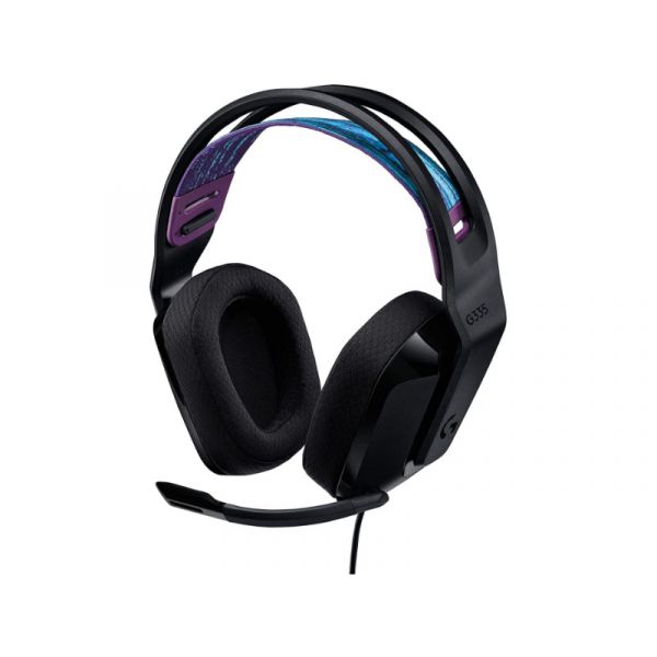 Logitech G335 Vezetékes 2.0 Mikrofonos Gaming Fejhallgató Fekete (981-000978)