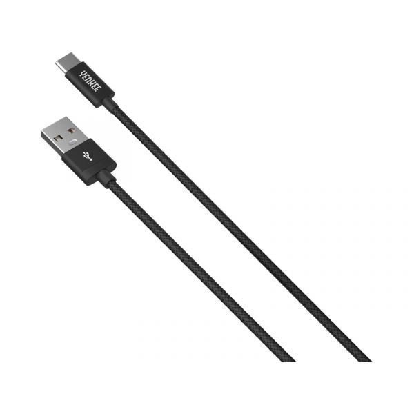 Yenkee YCU 301 BK Adat- és töltő USB-C Kábel 1m (45013681)