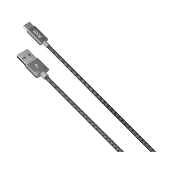 Yenkee YCU 301GY Adat- és töltő USB-C Kábel 1m (45013683)