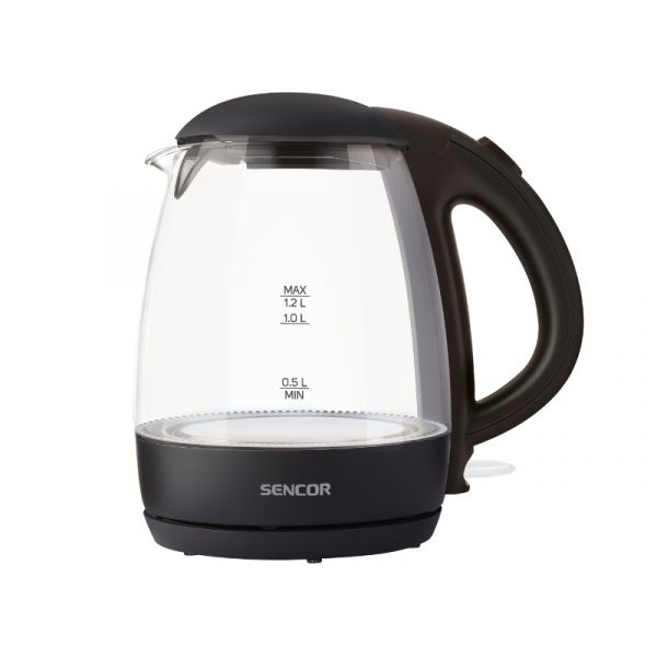 Sencor SWK 2300BK üveg vízforraló 1,2L, fekete