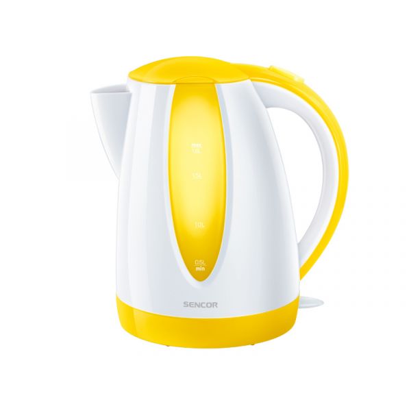 Sencor SWK 1816YL vízforraló 1,8L, sárga-fehér