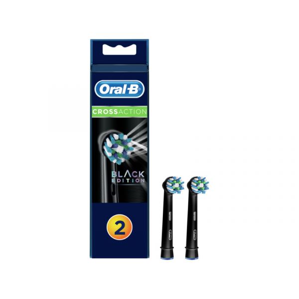 Oral-B EB50BK-2 Cross Action Rainbow pótfej 2 db (10PO010338) fekete