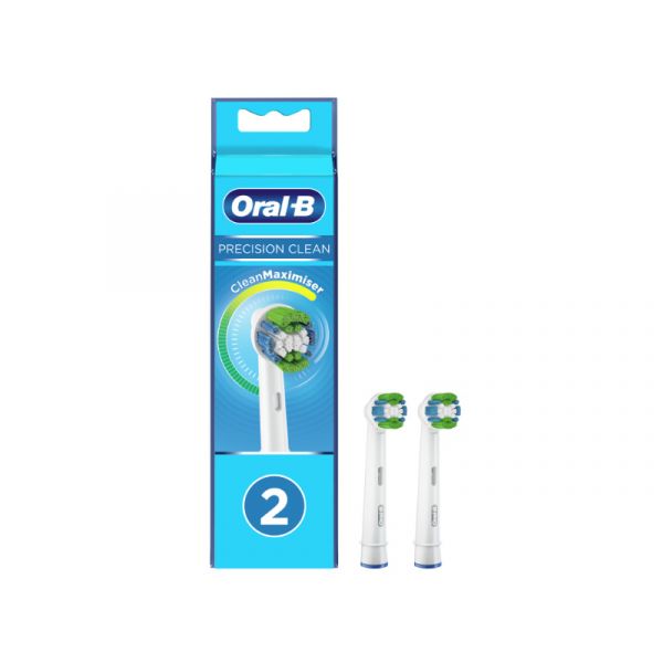 Oral-B EB20-2 Precision Clean Rainbow pótfej 2db (10PO010339) fehér