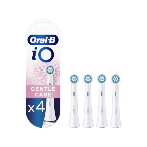Oral-B iO fogkefefej Gentle Care 4db (10PO010458) fehér