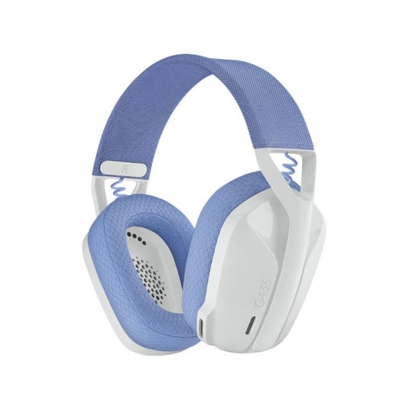 Logitech G435 Vezeték Nélküli 2.0 Mikrofonos Gaming Fejhallgató Fehér-kék (981-001074)