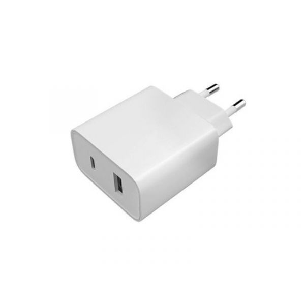 XIAOMI Mi 33W Wall Charger (Type-A + Type-C) - hálózati töltőadapter (BHR4996GL) fehér