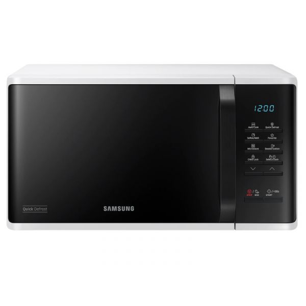 Samsung MW3500K mikrohullámú sütő Quick Defrost funkcióval, 23L (MS23K3513AW/EO) fehér