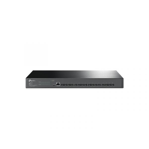 TP-Link Switch 16x10G SFP+ + 2xkonzol port, Menedzselhető Rackes, TL-SX3016F