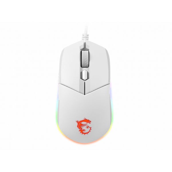 MSI Clutch GM11 gamer egér, Fehér