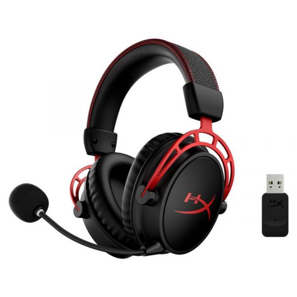 HP HyperX Cloud Alpha Vezeték Nélküli Gaming Headset (4P5D4AA) Fekete/Piros