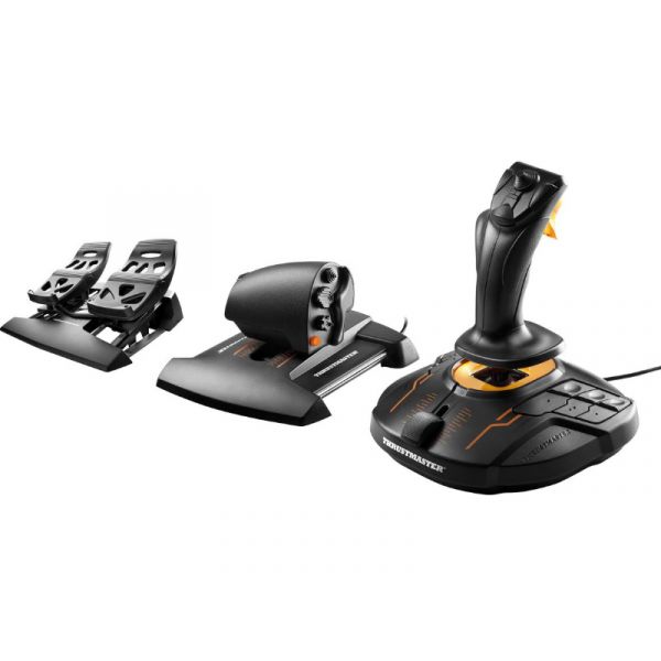 Thrustmaster T16000M Flight Pack Joystick + Tolókar + Pedál Szett Pc (2960782)