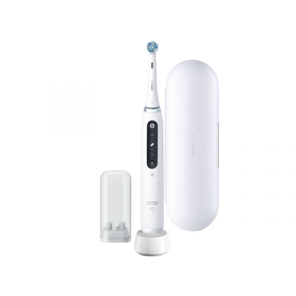 Oral-B iO Series 5 elektromos fogkefe, Quite White (10PO010377)