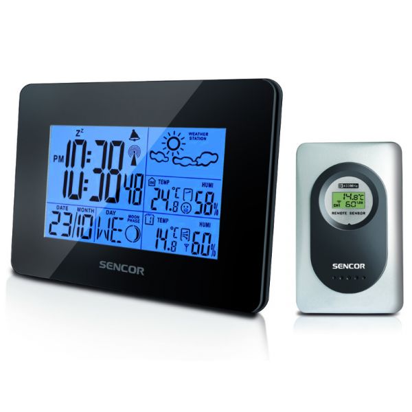 Sencor SWS 51 B időjárás állomás (35042867) fekete