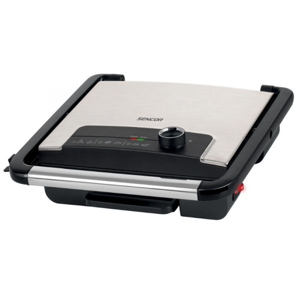 Sencor SBG 3710SS kontakt grill (41014443) ezüst-fekete