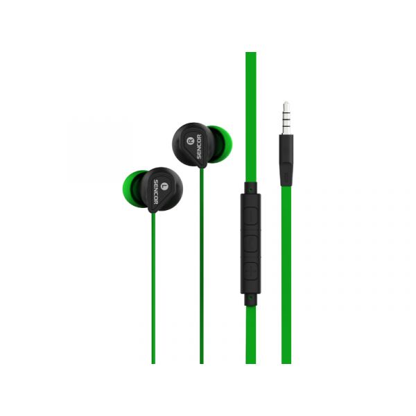 Sencor SEP 172 VCM Fülhallgató headset (35052270) Zöld