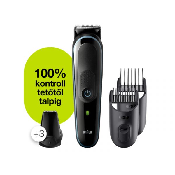 Braun MGK3345 multifunkciós testszőrzet ápoló (10AS490124) fekete