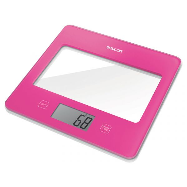 Sencor SKS 5038RS konyhai mérleg, pink