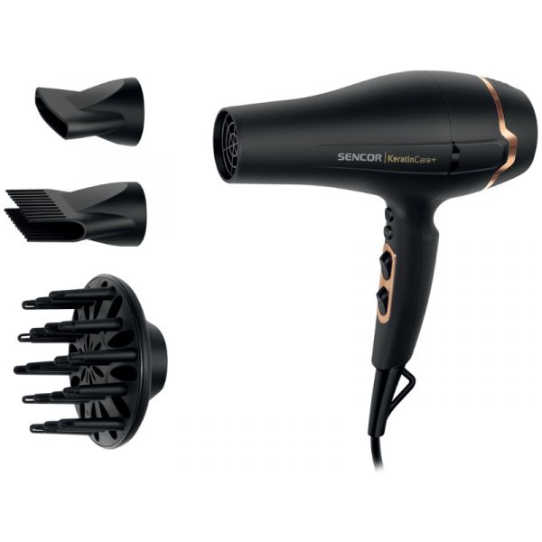 Sencor SHD 8275BK hajszárító, fekete