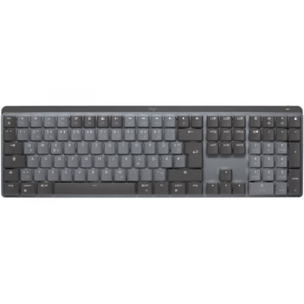 Logitech MX Mechanical Tactile Quiet Billentyűzet, US (920-010757) Grafitszürke