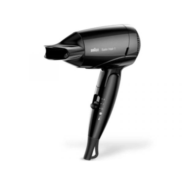 Braun Satin Hair 1 HD 130 Style & Go hajszárító fekete