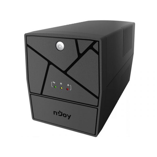 NJOY Keen 1000 USB 1000VA / 600W Szünetmentes tápegység - 4 Schuko, line-interaktív ,fekete (UPLI-LI100KU-CG01B)