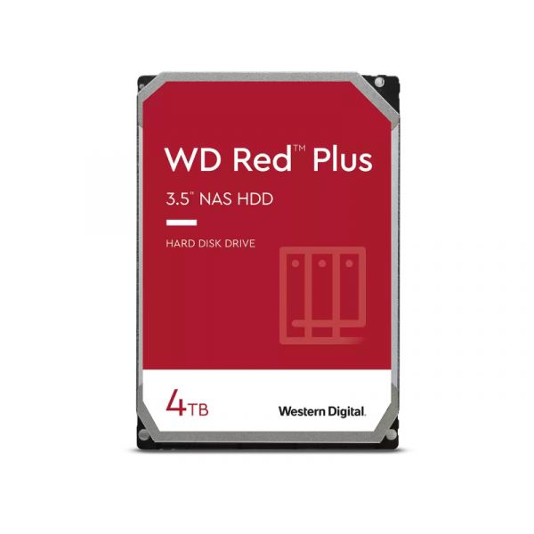 Western Digital Red Plus 3.5" SATA3 4TB 5400rpm HDD (WD40EFPX)
