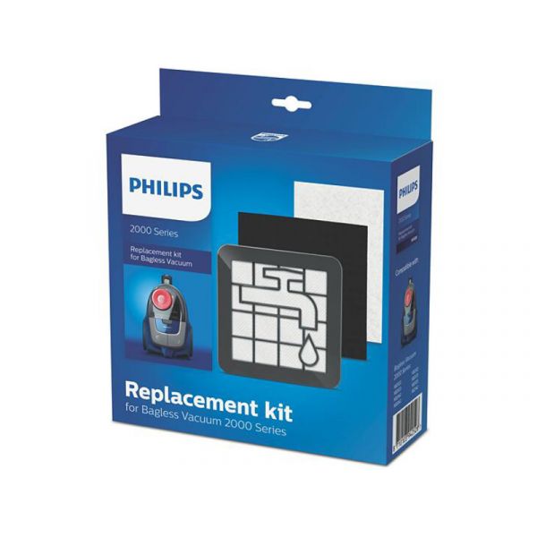 Philips PowerPro S2000 XV1220/01 Szűrő cserekészlet porzsák nélküli porszívókhoz