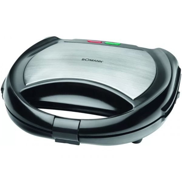 Bomann Multigrill ST/WA 1364 CB Rozsdamentes Acél - fekete