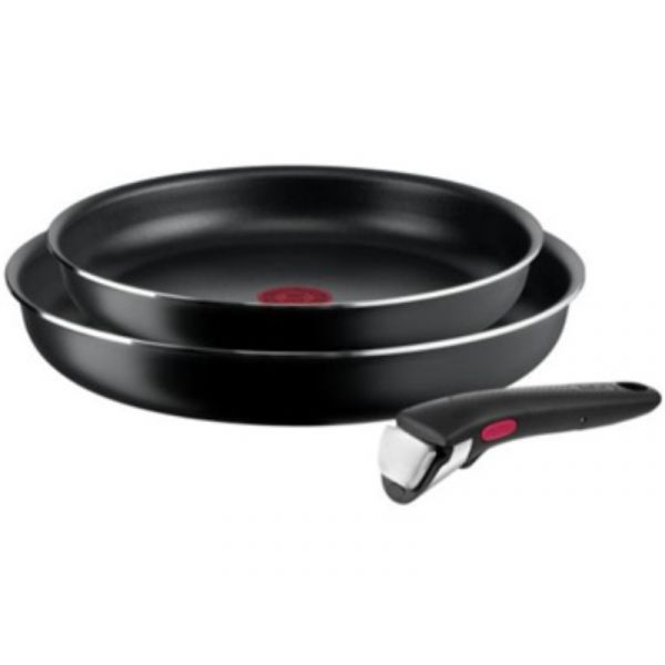 Tefal L1539143 Ingenio 2 db-os Serpenyő szett Fekete
