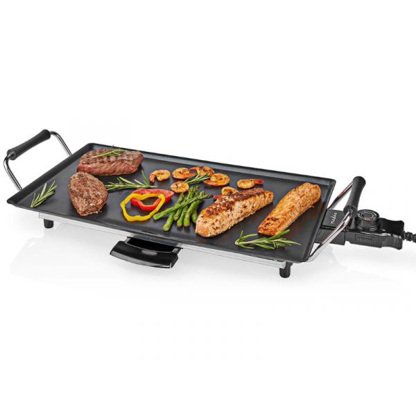 Nedis Teppanyaki Asztali Grill (FCTE110EBK50) fekete