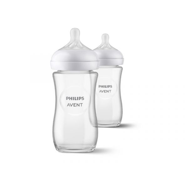 Philips Avent Natural 240ml cumisüveg, 2db (SCY933/02)
