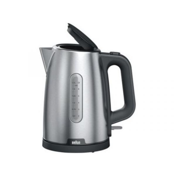 Braun WK1500BK Vízforraló 2200W 1,7 liter Ezüst