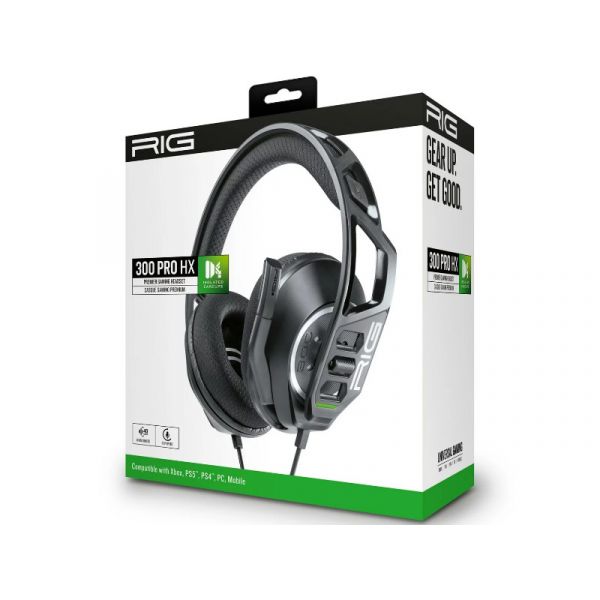 Nacon RIG 300 PRO HX Gaming Headset  Xbox One - Xbox Series (2808368) Fekete