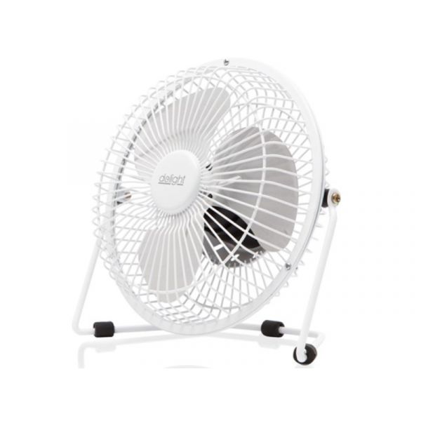 Delight 51110WH Mini ventilátor USB-s 18 cm