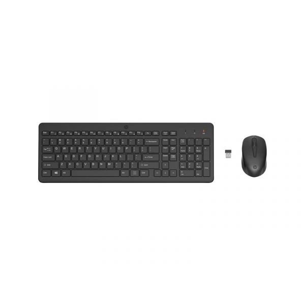 HP 330 Vezeték nélküli Billentyűzet + Egér, fekete (2V9E6AA)