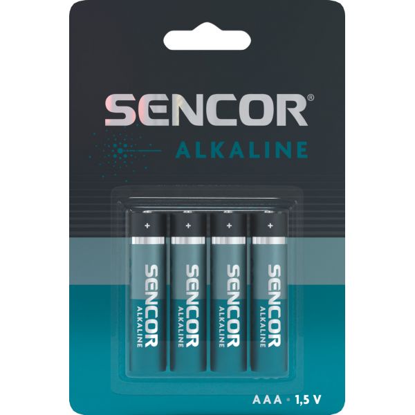 Sencor SBA LR03 4BP AAA alkáli elem (4db) (35056450)