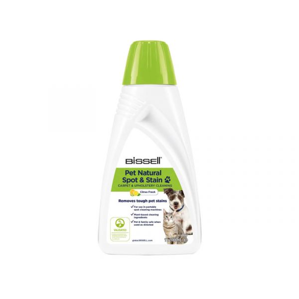 Bissell Natural Spot & Stain Pet kisállat folttisztító formula, SpotClean készülékhez, 1l (1462000229)