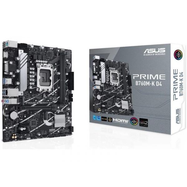 ASUS PRIME B760M-K S1700 mATX Alaplap