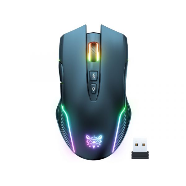 Onikuma CW905 2.4G vezeték nélküli gamer egér, fekete