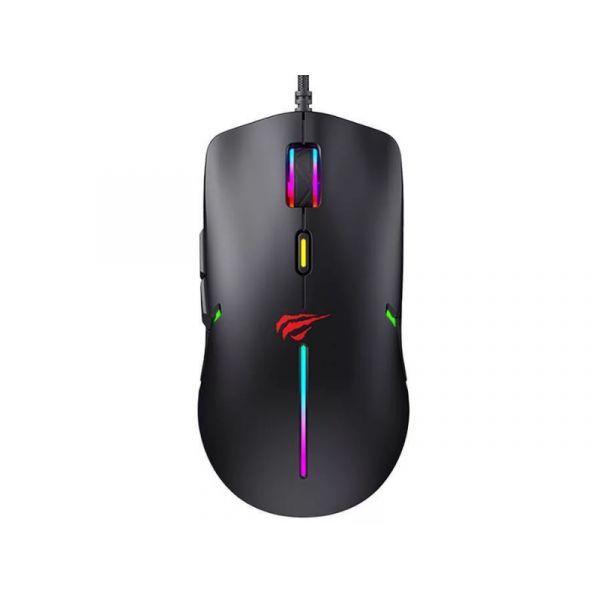 Havit MS1031 RGB Gaming Egér, Fekete